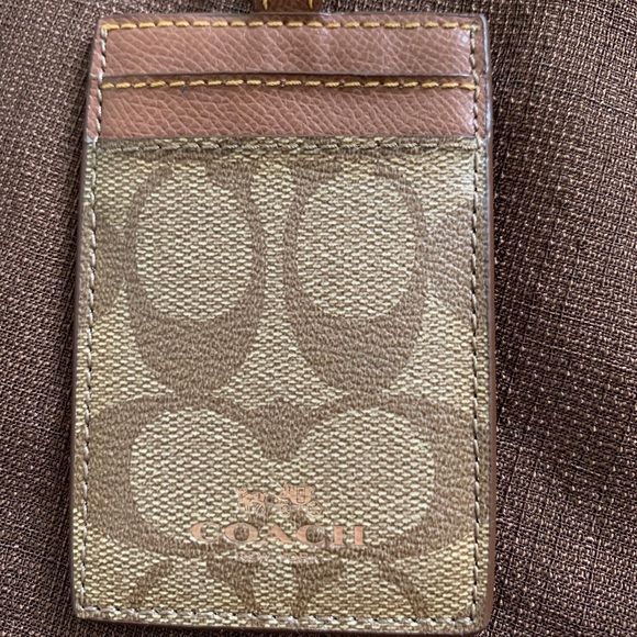 Coach Accessories - Coach ID lanyard with card slots. Coach Accessories - Coach ID lanyard with card slots.